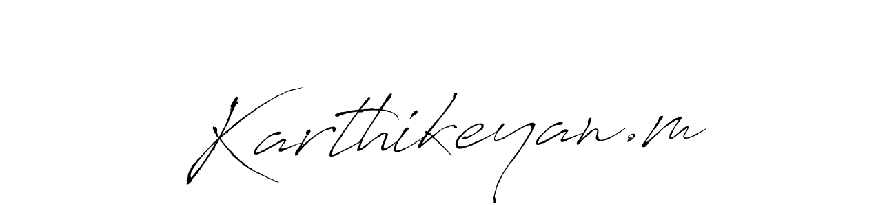 Make a beautiful signature design for name Karthikeyan.m. Use this online signature maker to create a handwritten signature for free. Karthikeyan.m signature style 6 images and pictures png