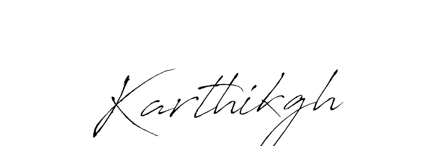 The best way (Antro_Vectra) to make a short signature is to pick only two or three words in your name. The name Karthikgh include a total of six letters. For converting this name. Karthikgh signature style 6 images and pictures png