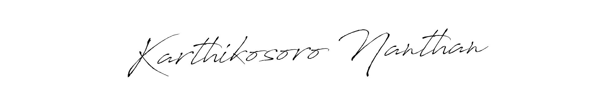 Make a beautiful signature design for name Karthikosoro Nanthan. Use this online signature maker to create a handwritten signature for free. Karthikosoro Nanthan signature style 6 images and pictures png