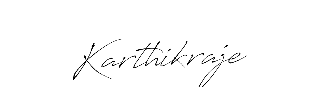 The best way (Antro_Vectra) to make a short signature is to pick only two or three words in your name. The name Karthikraje include a total of six letters. For converting this name. Karthikraje signature style 6 images and pictures png