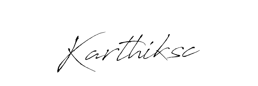 Also we have Karthiksc name is the best signature style. Create professional handwritten signature collection using Antro_Vectra autograph style. Karthiksc signature style 6 images and pictures png