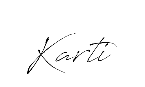 Also we have Karti name is the best signature style. Create professional handwritten signature collection using Antro_Vectra autograph style. Karti signature style 6 images and pictures png