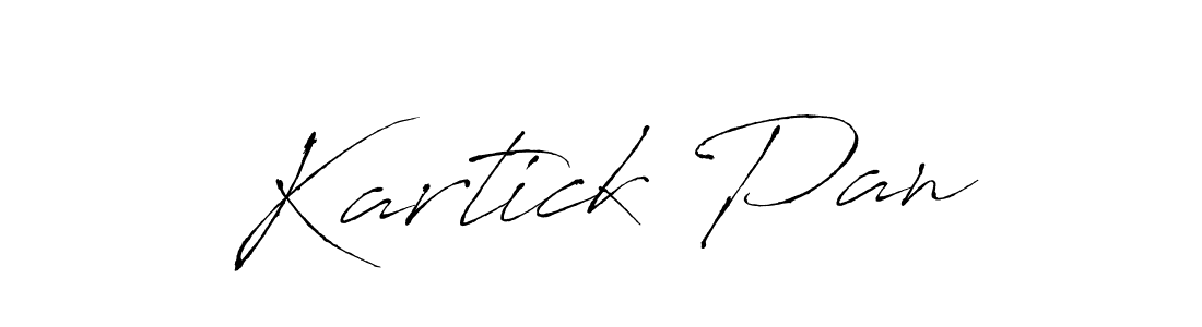 Make a short Kartick Pan signature style. Manage your documents anywhere anytime using Antro_Vectra. Create and add eSignatures, submit forms, share and send files easily. Kartick Pan signature style 6 images and pictures png
