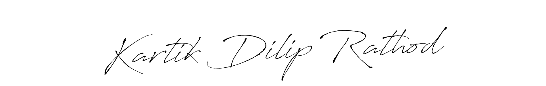 Kartik Dilip Rathod stylish signature style. Best Handwritten Sign (Antro_Vectra) for my name. Handwritten Signature Collection Ideas for my name Kartik Dilip Rathod. Kartik Dilip Rathod signature style 6 images and pictures png