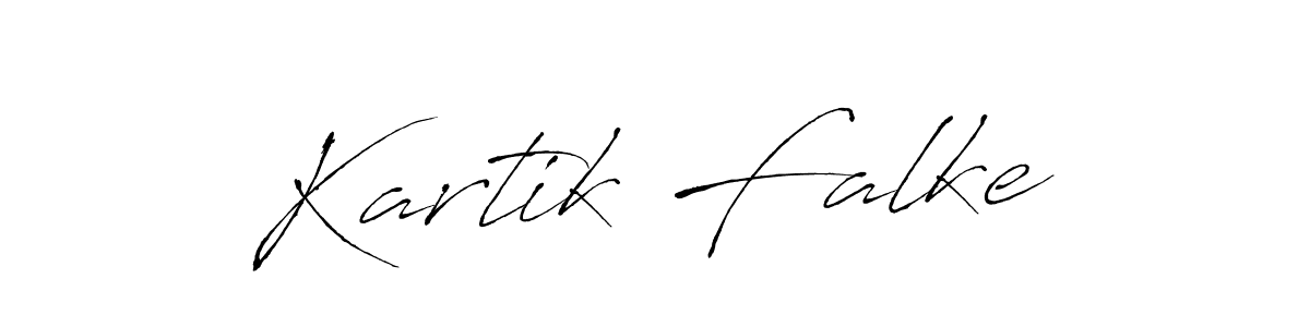 The best way (Antro_Vectra) to make a short signature is to pick only two or three words in your name. The name Kartik Falke include a total of six letters. For converting this name. Kartik Falke signature style 6 images and pictures png