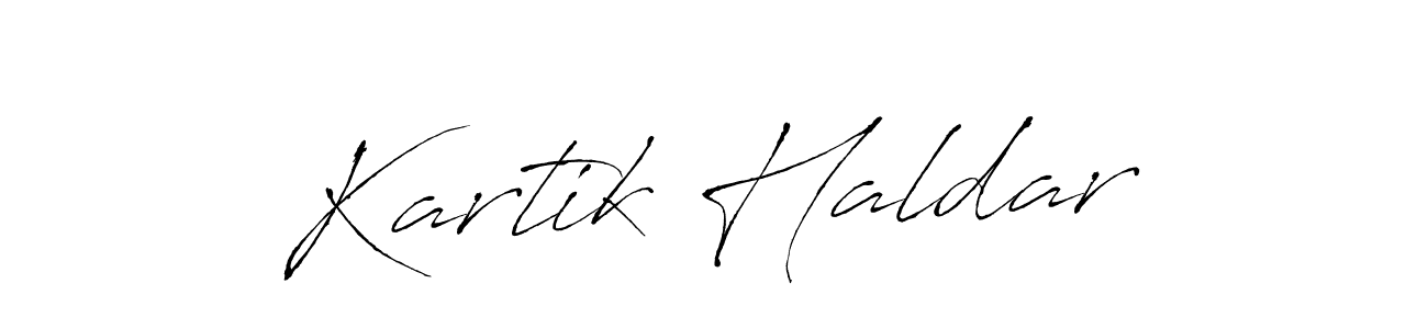 Kartik Haldar stylish signature style. Best Handwritten Sign (Antro_Vectra) for my name. Handwritten Signature Collection Ideas for my name Kartik Haldar. Kartik Haldar signature style 6 images and pictures png