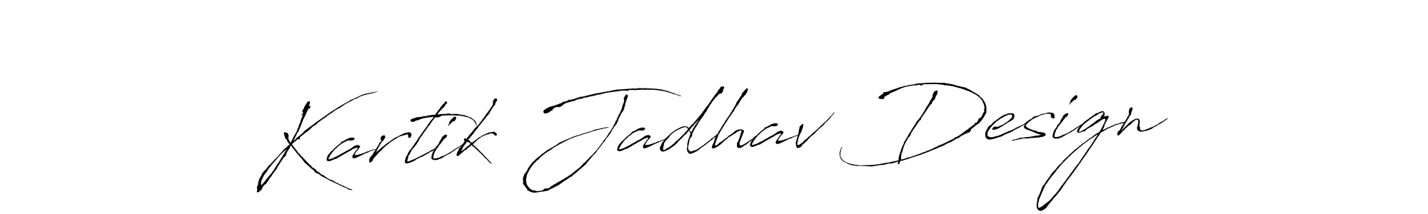 Similarly Antro_Vectra is the best handwritten signature design. Signature creator online .You can use it as an online autograph creator for name Kartik Jadhav Design. Kartik Jadhav Design signature style 6 images and pictures png