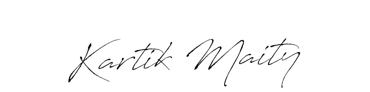 Similarly Antro_Vectra is the best handwritten signature design. Signature creator online .You can use it as an online autograph creator for name Kartik Maity. Kartik Maity signature style 6 images and pictures png