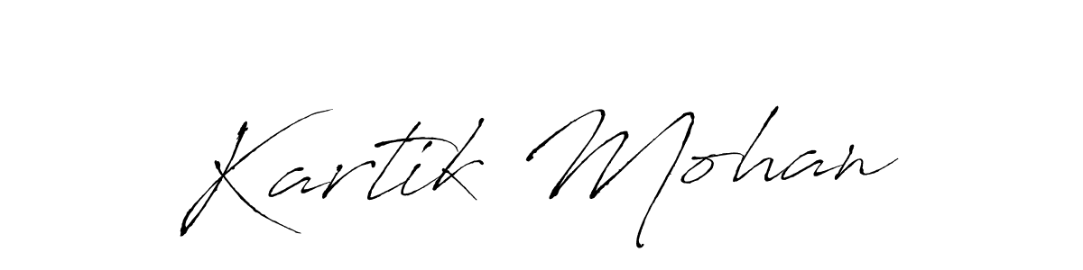 Here are the top 10 professional signature styles for the name Kartik Mohan. These are the best autograph styles you can use for your name. Kartik Mohan signature style 6 images and pictures png