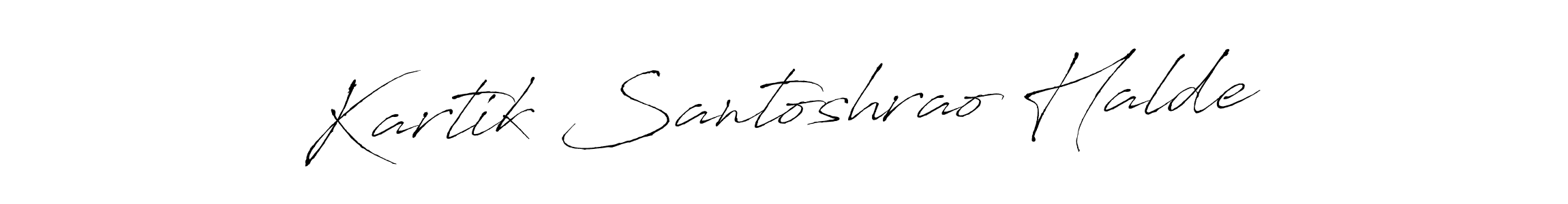 You should practise on your own different ways (Antro_Vectra) to write your name (Kartik Santoshrao Halde) in signature. don't let someone else do it for you. Kartik Santoshrao Halde signature style 6 images and pictures png