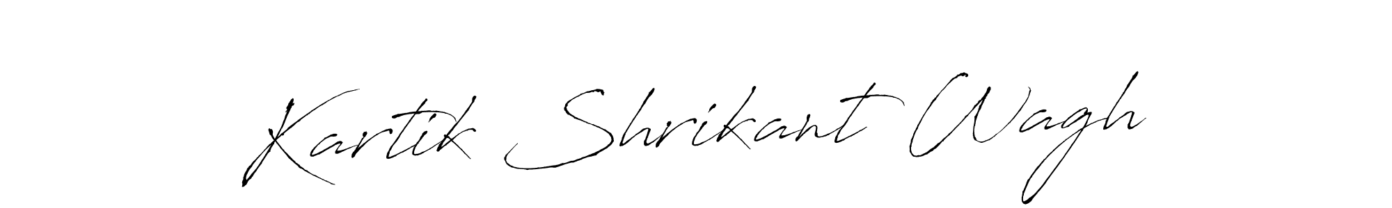 How to Draw Kartik Shrikant Wagh signature style? Antro_Vectra is a latest design signature styles for name Kartik Shrikant Wagh. Kartik Shrikant Wagh signature style 6 images and pictures png