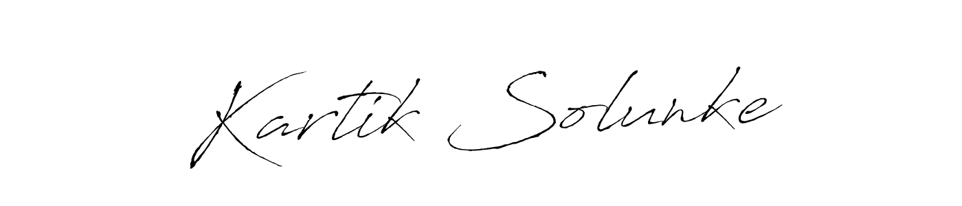 Similarly Antro_Vectra is the best handwritten signature design. Signature creator online .You can use it as an online autograph creator for name Kartik Solunke. Kartik Solunke signature style 6 images and pictures png