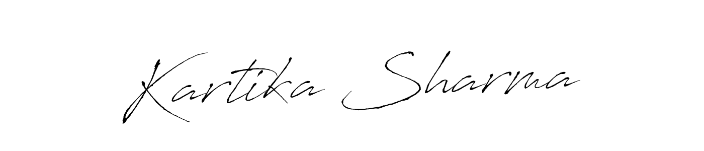 Make a beautiful signature design for name Kartika Sharma. Use this online signature maker to create a handwritten signature for free. Kartika Sharma signature style 6 images and pictures png