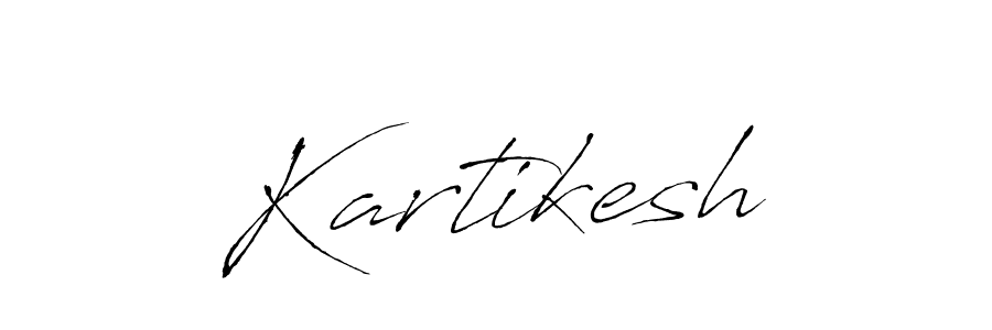 The best way (Antro_Vectra) to make a short signature is to pick only two or three words in your name. The name Kartikesh include a total of six letters. For converting this name. Kartikesh signature style 6 images and pictures png