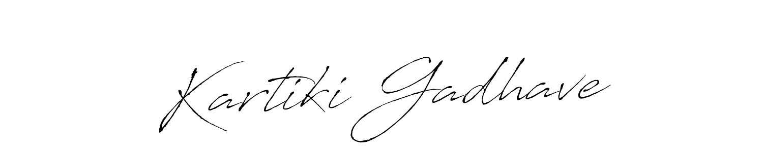 The best way (Antro_Vectra) to make a short signature is to pick only two or three words in your name. The name Kartiki Gadhave include a total of six letters. For converting this name. Kartiki Gadhave signature style 6 images and pictures png