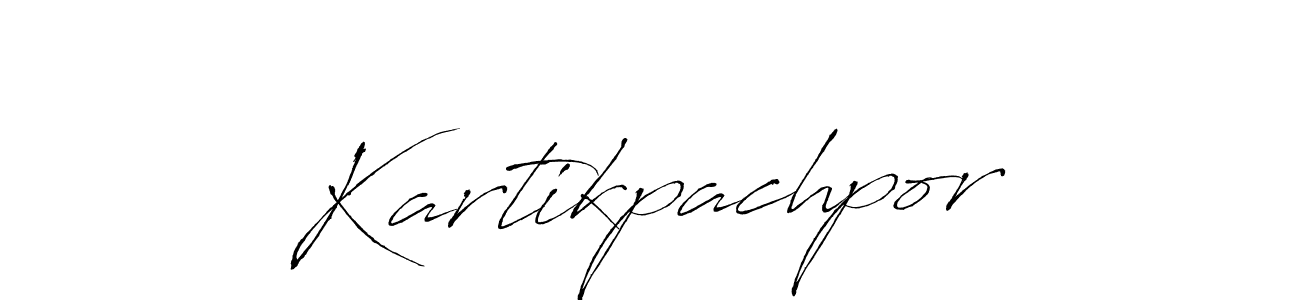 if you are searching for the best signature style for your name Kartikpachpor. so please give up your signature search. here we have designed multiple signature styles  using Antro_Vectra. Kartikpachpor signature style 6 images and pictures png