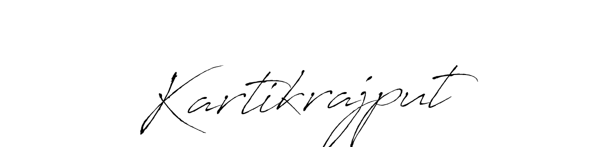 You should practise on your own different ways (Antro_Vectra) to write your name (Kartikrajput) in signature. don't let someone else do it for you. Kartikrajput signature style 6 images and pictures png