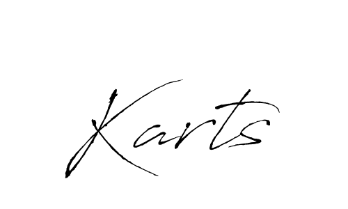 Make a beautiful signature design for name Karts. Use this online signature maker to create a handwritten signature for free. Karts signature style 6 images and pictures png