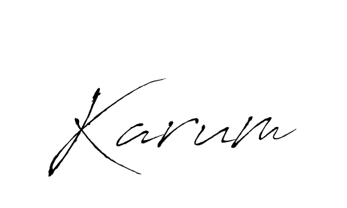 How to Draw Karum signature style? Antro_Vectra is a latest design signature styles for name Karum. Karum signature style 6 images and pictures png