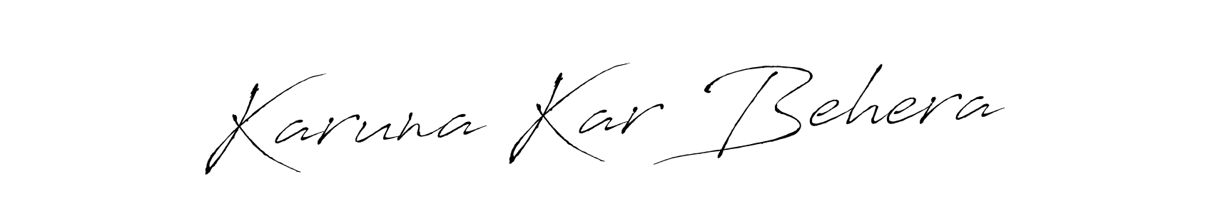 Use a signature maker to create a handwritten signature online. With this signature software, you can design (Antro_Vectra) your own signature for name Karuna Kar Behera. Karuna Kar Behera signature style 6 images and pictures png