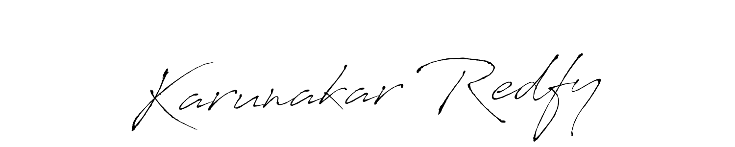 You should practise on your own different ways (Antro_Vectra) to write your name (Karunakar Redfy) in signature. don't let someone else do it for you. Karunakar Redfy signature style 6 images and pictures png