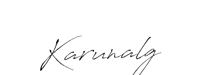 Once you've used our free online signature maker to create your best signature Antro_Vectra style, it's time to enjoy all of the benefits that Karunalg name signing documents. Karunalg signature style 6 images and pictures png