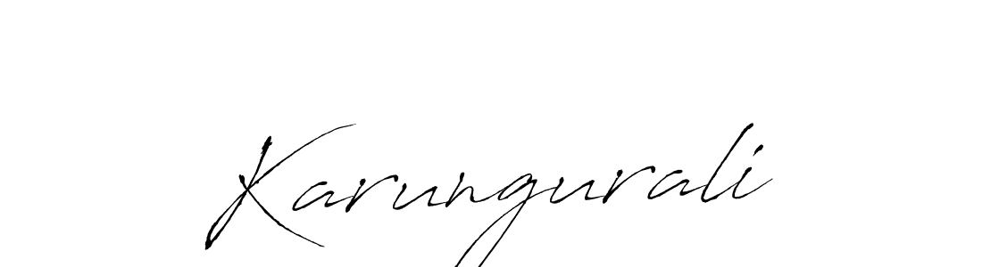 Also we have Karungurali name is the best signature style. Create professional handwritten signature collection using Antro_Vectra autograph style. Karungurali signature style 6 images and pictures png