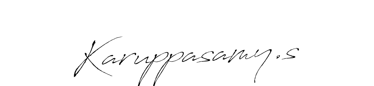 Also You can easily find your signature by using the search form. We will create Karuppasamy.s name handwritten signature images for you free of cost using Antro_Vectra sign style. Karuppasamy.s signature style 6 images and pictures png