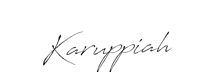 Make a beautiful signature design for name Karuppiah. Use this online signature maker to create a handwritten signature for free. Karuppiah signature style 6 images and pictures png