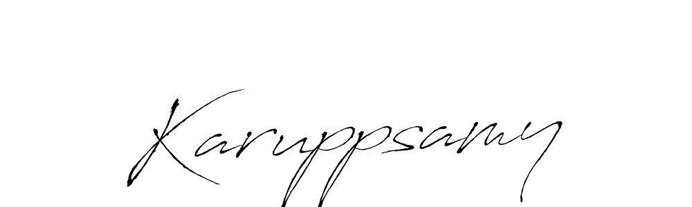 if you are searching for the best signature style for your name Karuppsamy. so please give up your signature search. here we have designed multiple signature styles  using Antro_Vectra. Karuppsamy signature style 6 images and pictures png