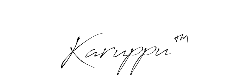 Make a beautiful signature design for name Karuppu™. Use this online signature maker to create a handwritten signature for free. Karuppu™ signature style 6 images and pictures png