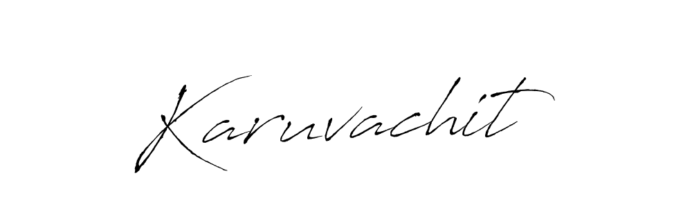 How to Draw Karuvachit signature style? Antro_Vectra is a latest design signature styles for name Karuvachit. Karuvachit signature style 6 images and pictures png