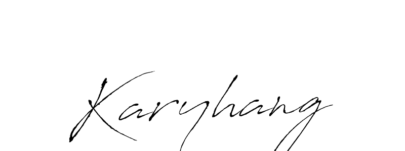 This is the best signature style for the Karyhang name. Also you like these signature font (Antro_Vectra). Mix name signature. Karyhang signature style 6 images and pictures png