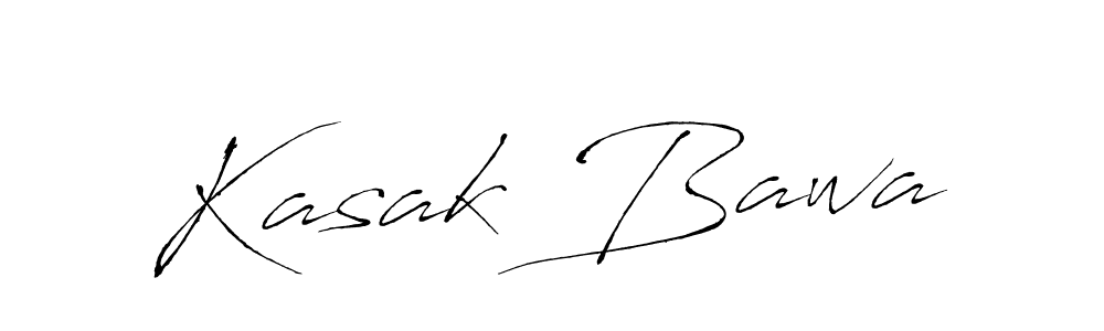 The best way (Antro_Vectra) to make a short signature is to pick only two or three words in your name. The name Kasak Bawa include a total of six letters. For converting this name. Kasak Bawa signature style 6 images and pictures png