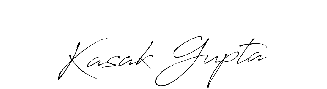 You should practise on your own different ways (Antro_Vectra) to write your name (Kasak Gupta) in signature. don't let someone else do it for you. Kasak Gupta signature style 6 images and pictures png