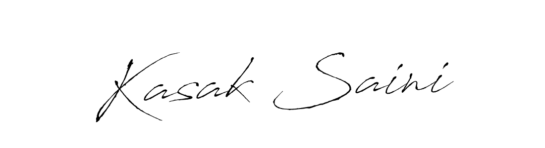 This is the best signature style for the Kasak Saini name. Also you like these signature font (Antro_Vectra). Mix name signature. Kasak Saini signature style 6 images and pictures png