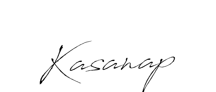 Design your own signature with our free online signature maker. With this signature software, you can create a handwritten (Antro_Vectra) signature for name Kasanap. Kasanap signature style 6 images and pictures png