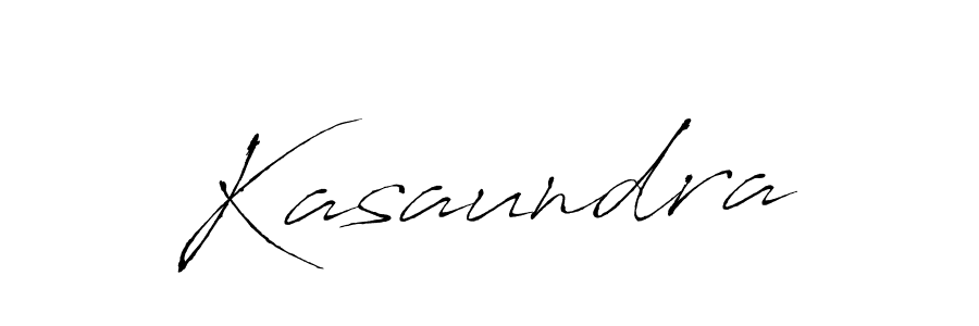 Use a signature maker to create a handwritten signature online. With this signature software, you can design (Antro_Vectra) your own signature for name Kasaundra. Kasaundra signature style 6 images and pictures png