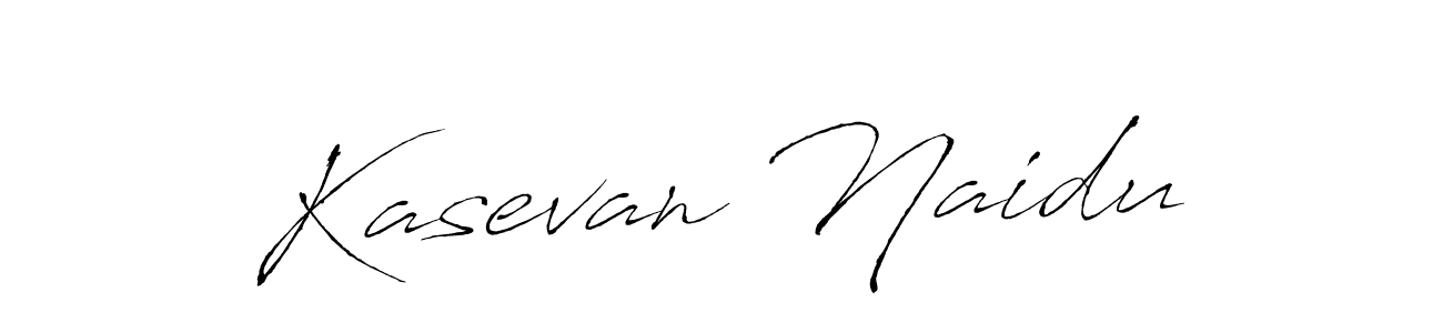 How to make Kasevan Naidu signature? Antro_Vectra is a professional autograph style. Create handwritten signature for Kasevan Naidu name. Kasevan Naidu signature style 6 images and pictures png