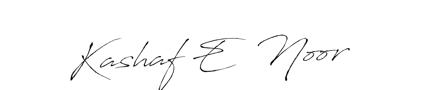 if you are searching for the best signature style for your name Kashaf E  Noor. so please give up your signature search. here we have designed multiple signature styles  using Antro_Vectra. Kashaf E  Noor signature style 6 images and pictures png
