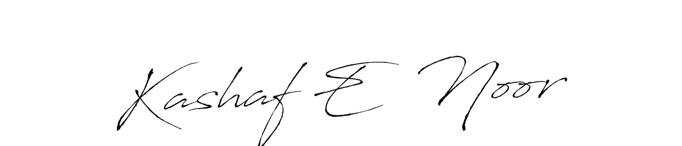 if you are searching for the best signature style for your name Kashaf E  Noor. so please give up your signature search. here we have designed multiple signature styles  using Antro_Vectra. Kashaf E  Noor signature style 6 images and pictures png