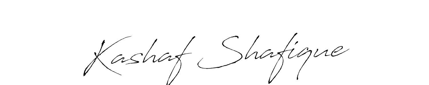 It looks lik you need a new signature style for name Kashaf Shafique. Design unique handwritten (Antro_Vectra) signature with our free signature maker in just a few clicks. Kashaf Shafique signature style 6 images and pictures png
