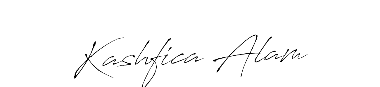 Also we have Kashfica Alam name is the best signature style. Create professional handwritten signature collection using Antro_Vectra autograph style. Kashfica Alam signature style 6 images and pictures png