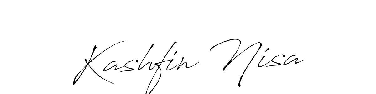 The best way (Antro_Vectra) to make a short signature is to pick only two or three words in your name. The name Kashfin Nisa include a total of six letters. For converting this name. Kashfin Nisa signature style 6 images and pictures png