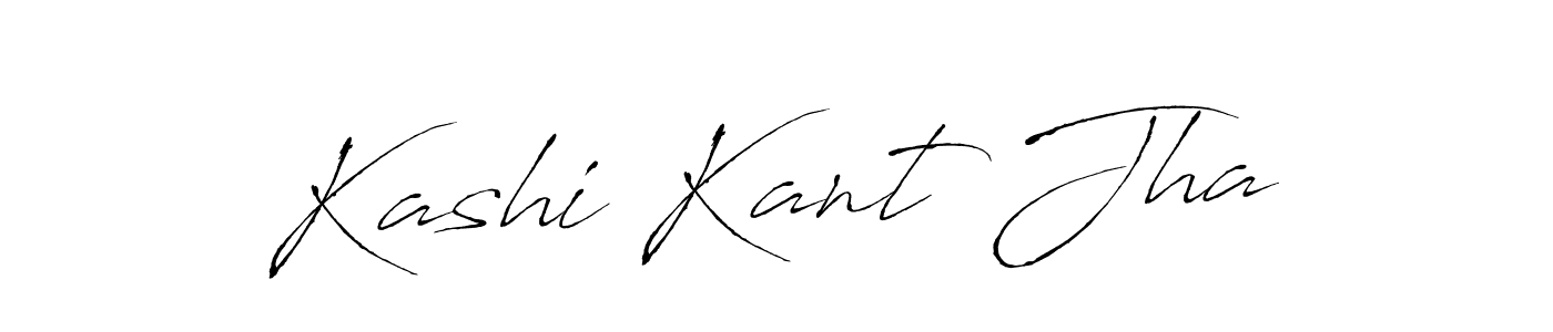 Use a signature maker to create a handwritten signature online. With this signature software, you can design (Antro_Vectra) your own signature for name Kashi Kant Jha. Kashi Kant Jha signature style 6 images and pictures png