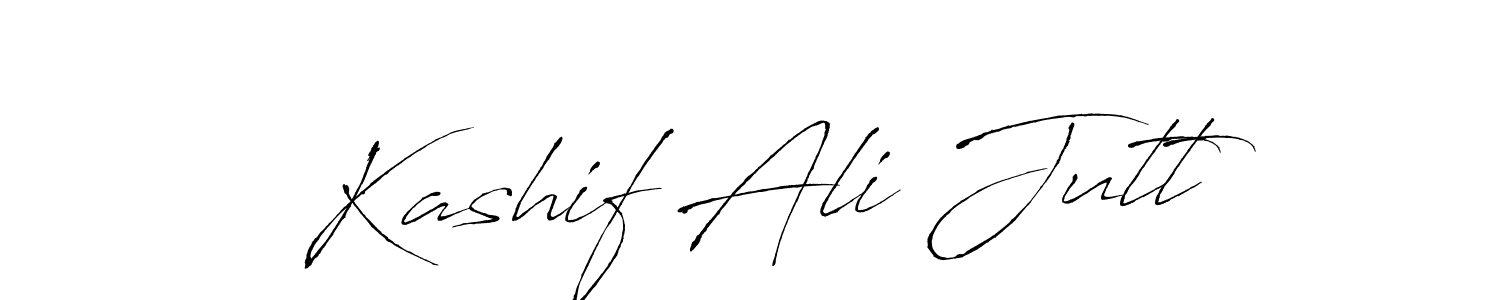 Create a beautiful signature design for name Kashif Ali Jutt. With this signature (Antro_Vectra) fonts, you can make a handwritten signature for free. Kashif Ali Jutt signature style 6 images and pictures png