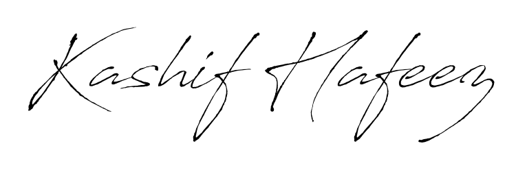 The Antro_Vectra font gives name Kashif Hafeez a signature that looks effortless yet distinguished. Download high-res PNG instantly. Kashif Hafeez signature style 6 images and pictures png