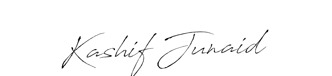 Also You can easily find your signature by using the search form. We will create Kashif Junaid name handwritten signature images for you free of cost using Antro_Vectra sign style. Kashif Junaid signature style 6 images and pictures png