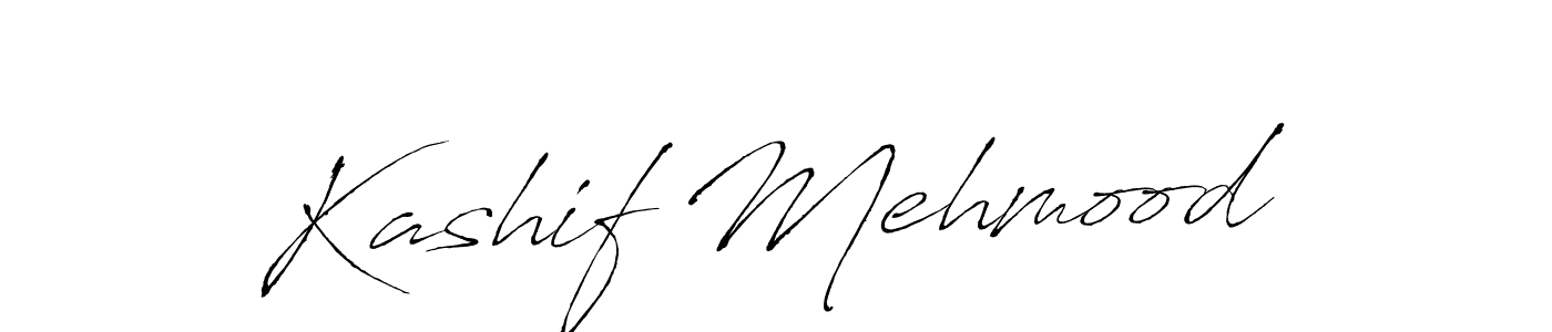 Kashif Mehmood stylish signature style. Best Handwritten Sign (Antro_Vectra) for my name. Handwritten Signature Collection Ideas for my name Kashif Mehmood. Kashif Mehmood signature style 6 images and pictures png