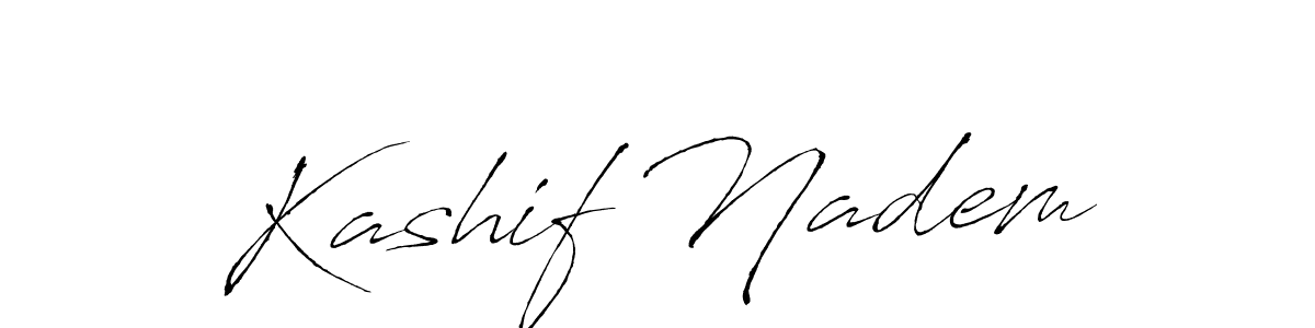 Make a beautiful signature design for name Kashif Nadem. Use this online signature maker to create a handwritten signature for free. Kashif Nadem signature style 6 images and pictures png